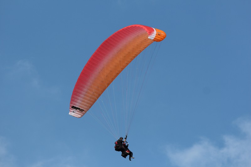 パラグライダー体験