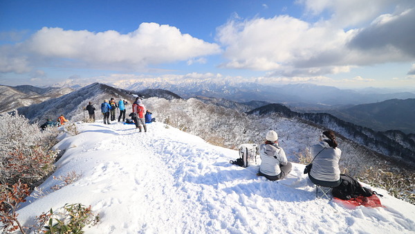 五頭雪山913m191229