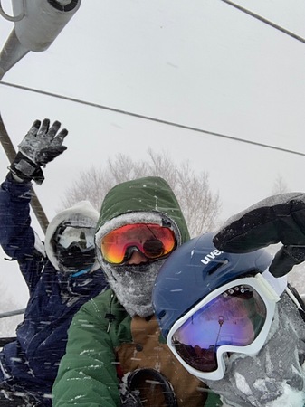 吹雪でも楽しく！