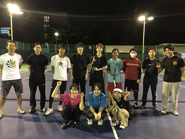 新規メンバー募集中 京都のテニスチーム ラケット不要 送迎可能 社会人テニスサークル ドナルドダックテニスチーム スポーツやろうよ