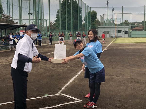 女子部も活動中