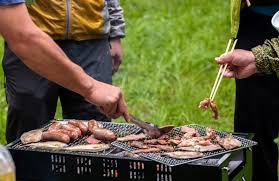 楽しくBBQ😊