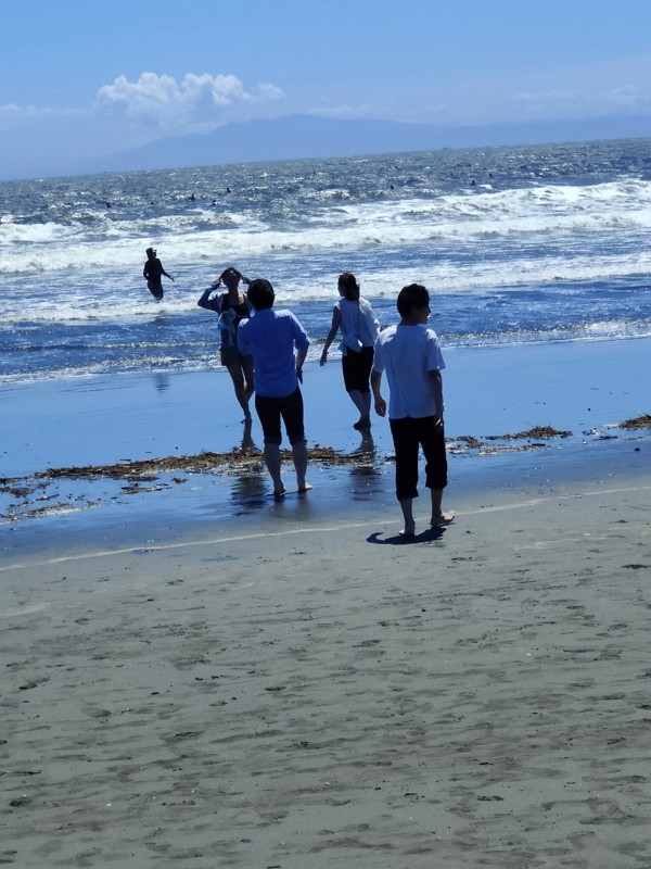 みんなで海行きました〜🏖