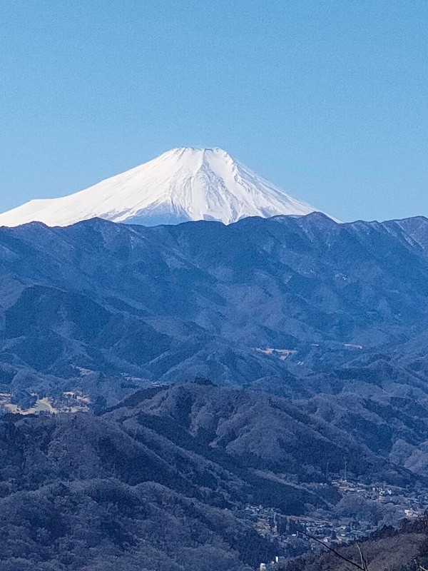 2023/2/26鷹尾から富士