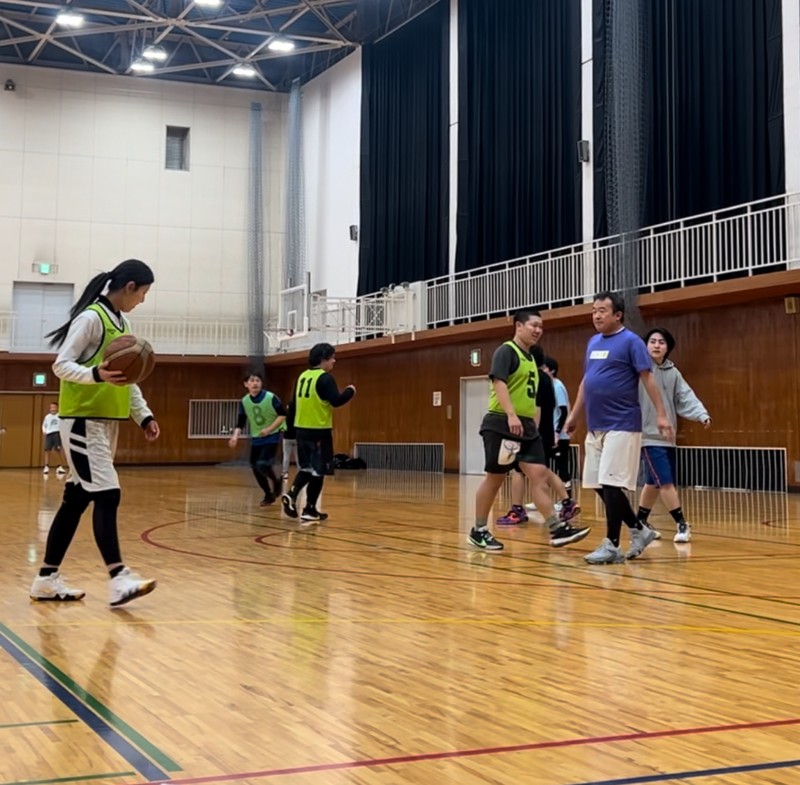 女性も活躍中🏀