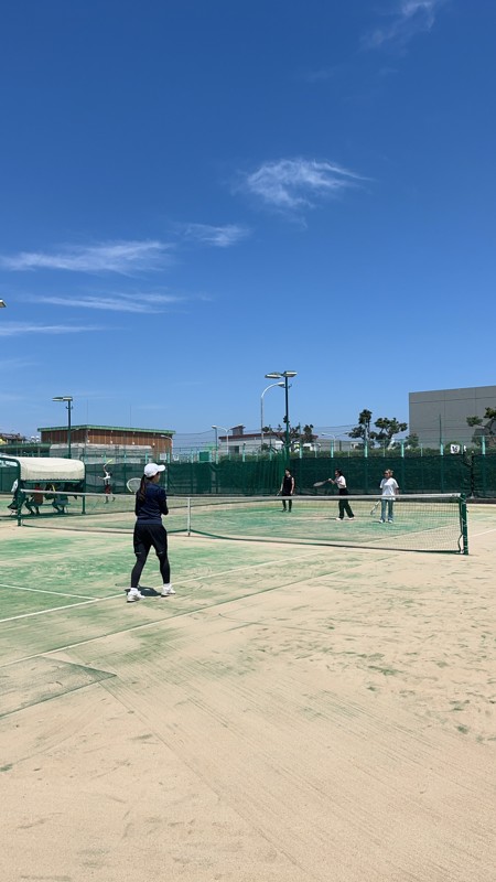 みんなで、練習タイム🎾