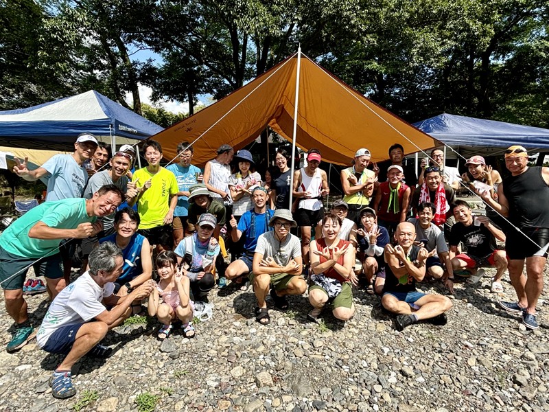 巾着田でバーベキュー＆遊び