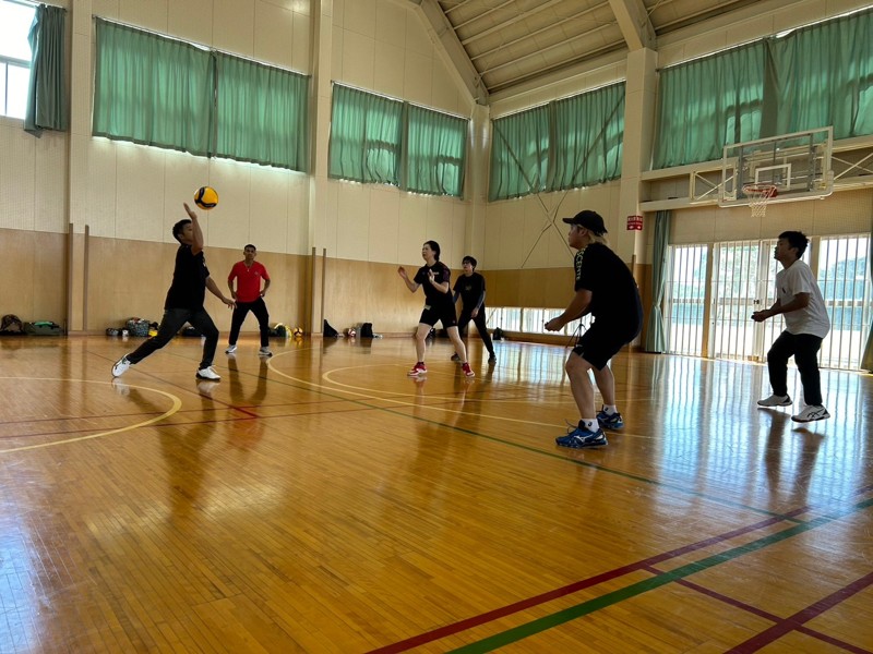 シート練習🏐(・・;)