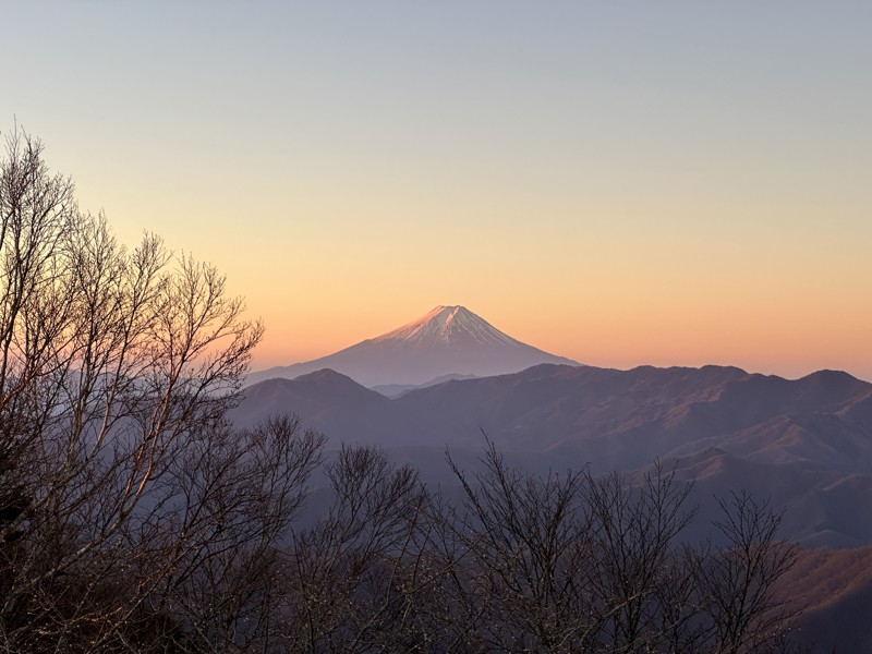 2023/12 雲取山縦走