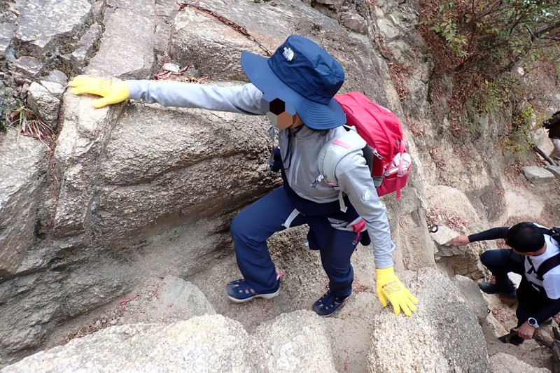 風吹岩〜七兵衛山〜金鳥山