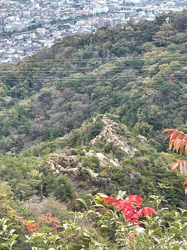 風吹岩〜七兵衛山〜金鳥山