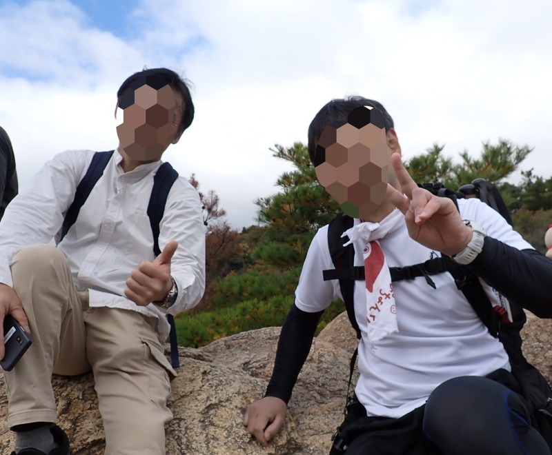 風吹岩〜七兵衛山〜金鳥山