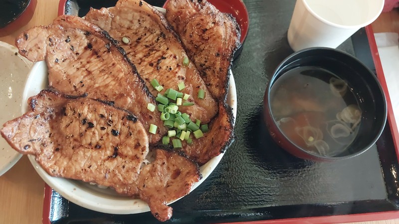 12/1 長瀞名物味噌漬豚丼