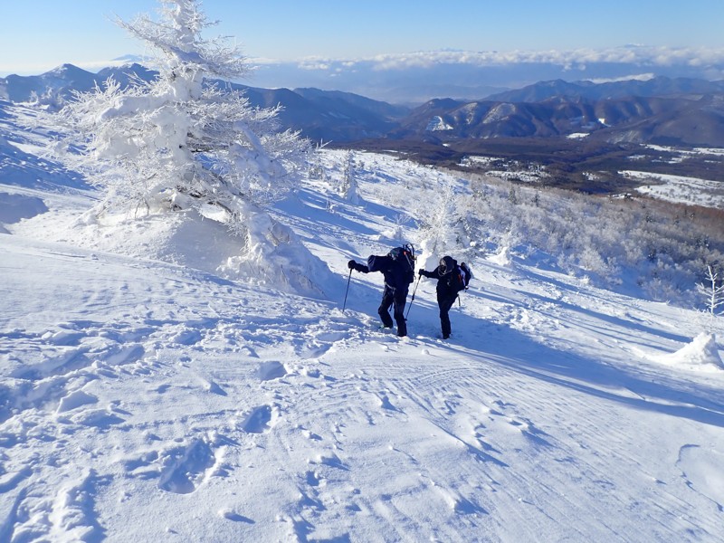 根子岳　樹氷が美しい🎶