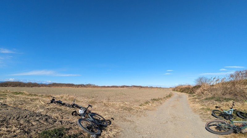 荒川のグラベル